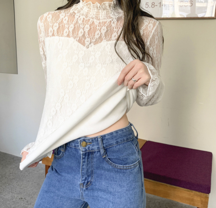 Velvet Lace Top