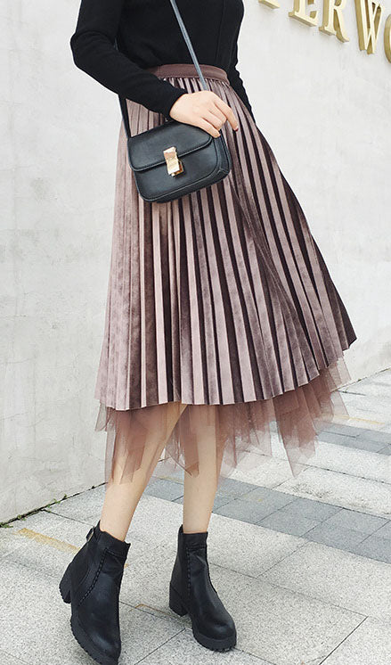 Velvet Skirt