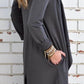 Gray Cardigan, cardigan, VIVIMARKS