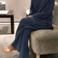 Casual Sweater And Trousers Two Pieces Set