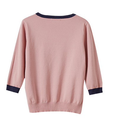 Casual knitted sweater top