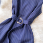 Stripe Sleeveless Dress