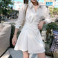 White Chiffon Blouse