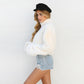 Woollen High Collar Top
