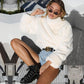 Woollen High Collar Top