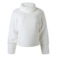 Woollen High Collar Top