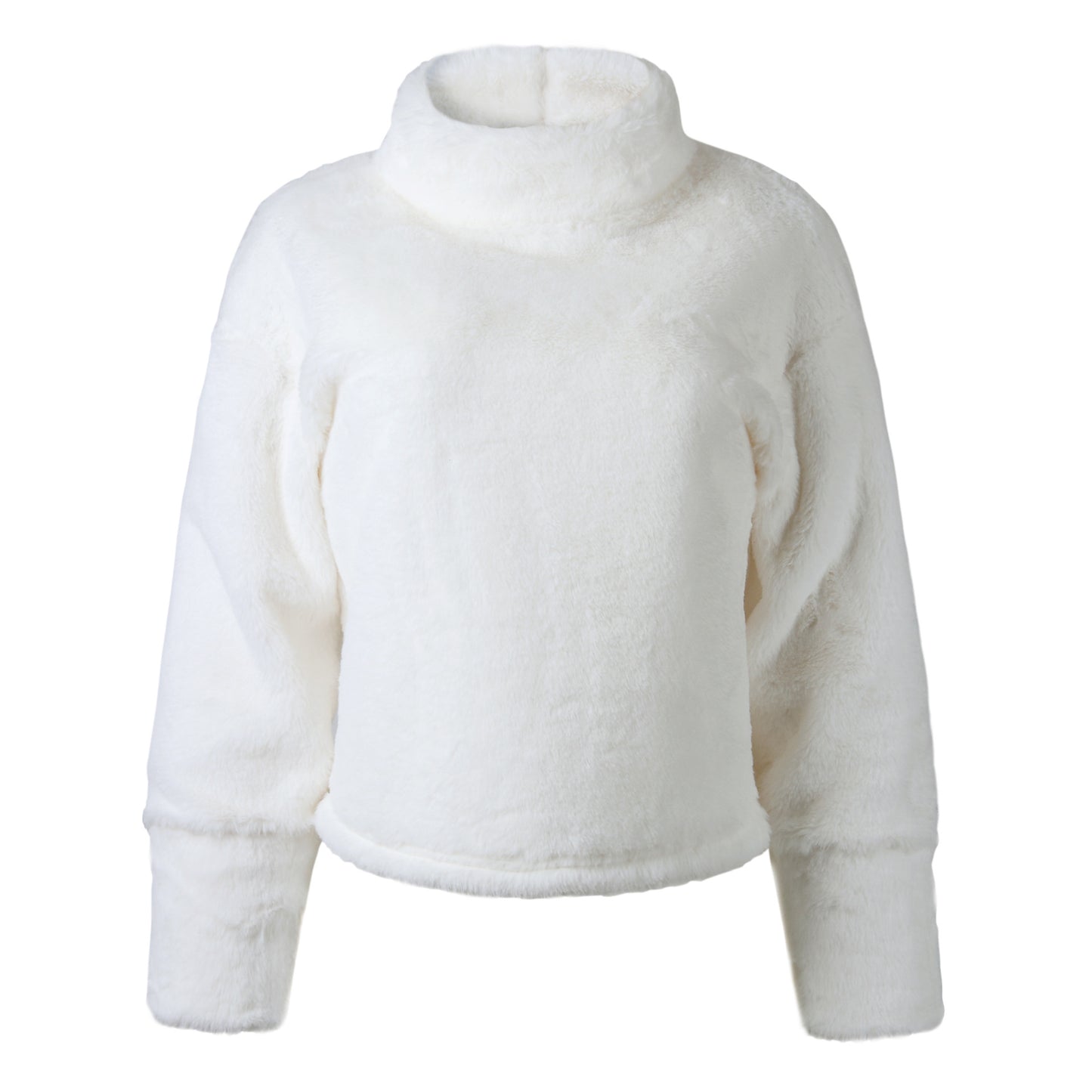 Woollen High Collar Top