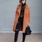 Woollen Lapel Coat