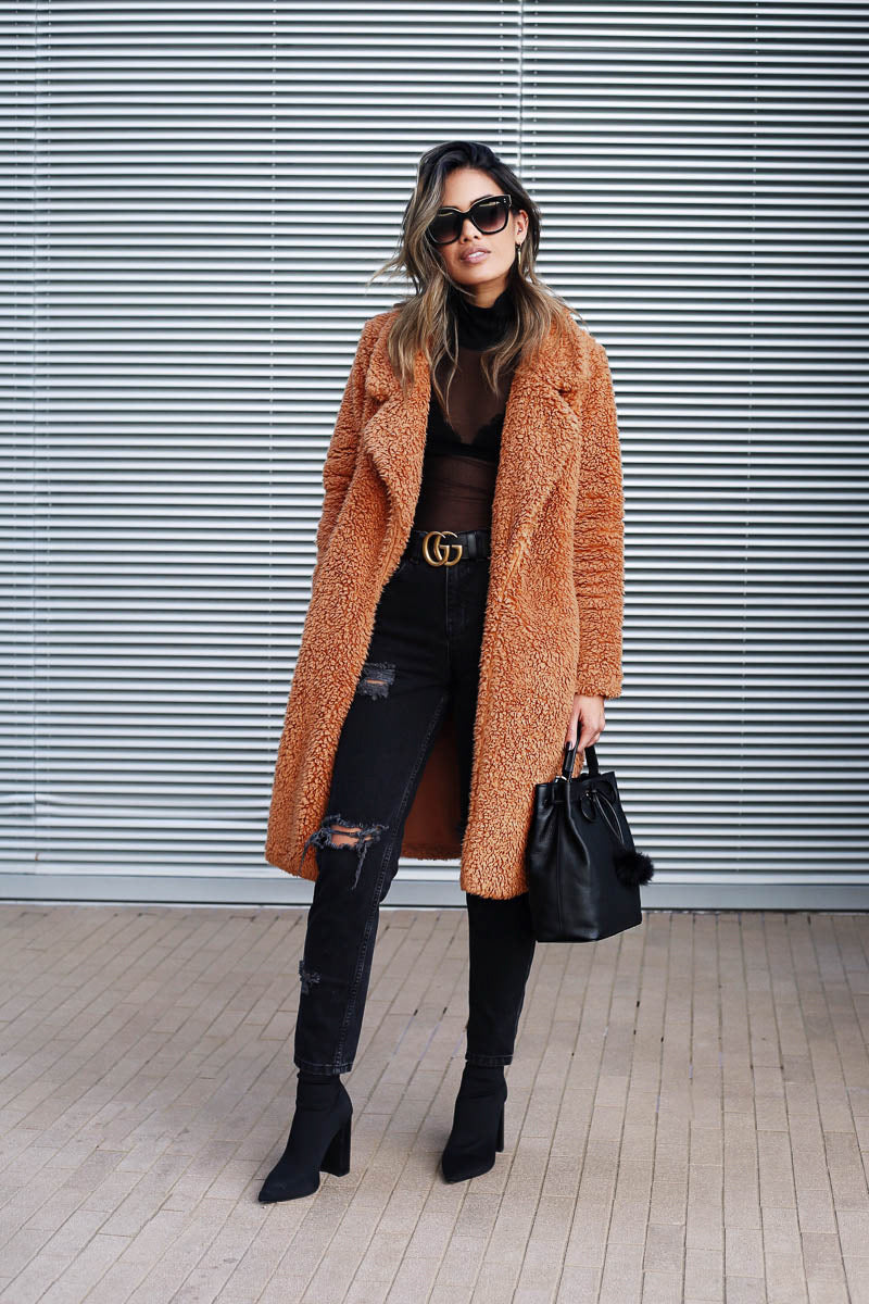 Woollen Lapel Coat