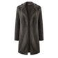 Woollen Lapel Coat