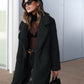 Woollen Lapel Coat