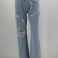 High Waist Hole Jeans