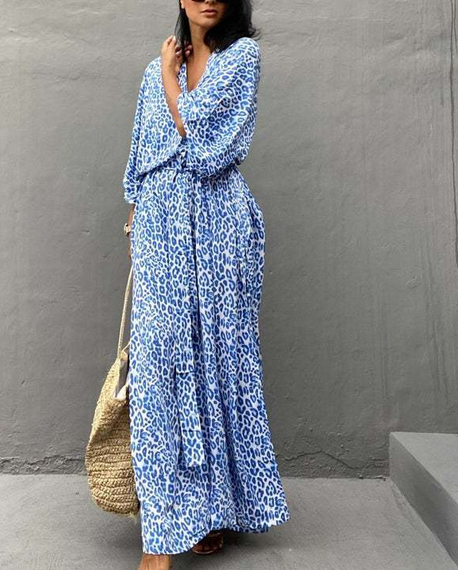 Leopard Print  Cover Up