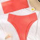 Strapless Bikini Set