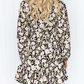 Floral V Neck Dress