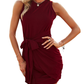 Sleeveless  Irregular Dress