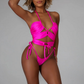Cross Hollow Out Bikini Set
