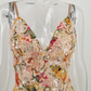 Floral Sequins Bodycon Dress