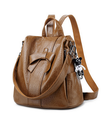 Bow PU Backpack