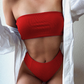 Strapless Bikini Set