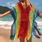 Colorful Knit Cover Up