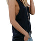 Cotton Sleeveless V Neck Top